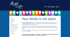 Desktop Screenshot of angeleyesni.org